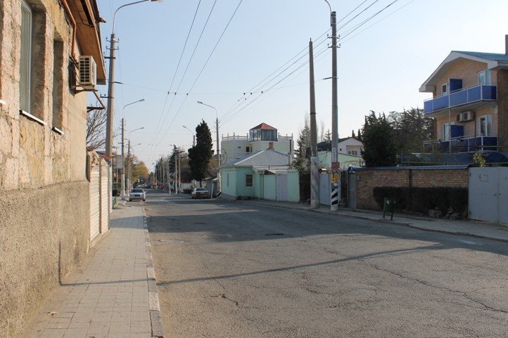 Алушта улицы. Алушта улица Горького. Алушта Центральная улица.