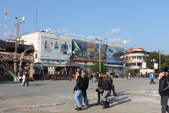 Алушта, набережная