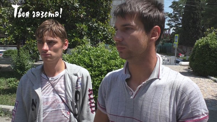 Алушта. Руслан Маринков (слева) и Леонид Литвинчук, 06.06.2016 "Твоя газета!" — новости Алушты.